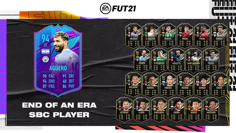 Fifa 21 sergio aguero end of an era sbc solution