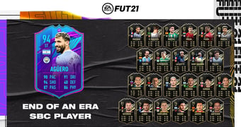 Fifa 21 sergio aguero end of an era sbc solution