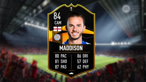 Fifa 21 totgs james maddison sbc