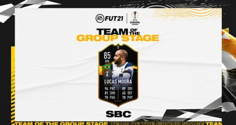 Fifa 21 totgs lucas moura sbc fut