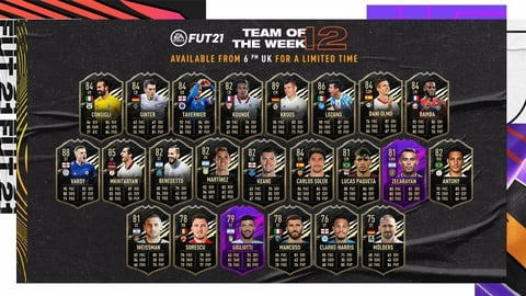 Fifa 21 totw 12