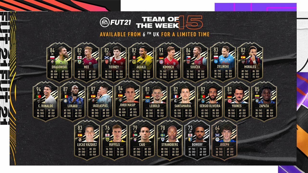 Fifa 21 totw 15