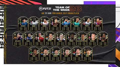 Fifa 21 totw 28 fut