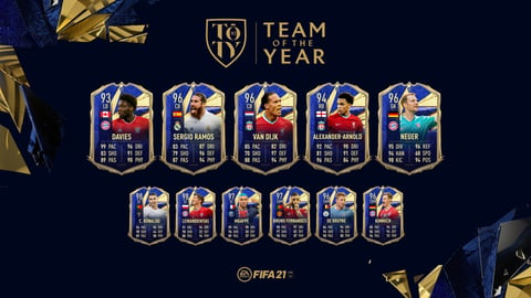 Fifa 21 toty defenders