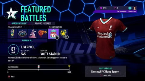 Fifa 21 volta featured battle