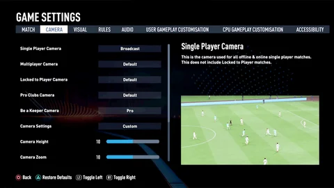 FIFA 23: Best Controller Settings and Camera