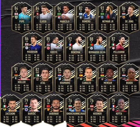 Fifa totw 18