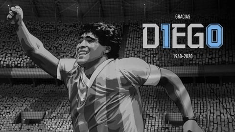 Fifa21 diego maradona tribute