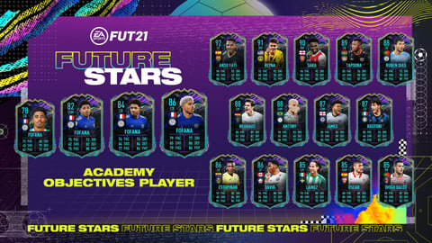 Fifa21 wesley fofana future stars academy player objectives