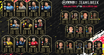 Fifa 20 totw 22