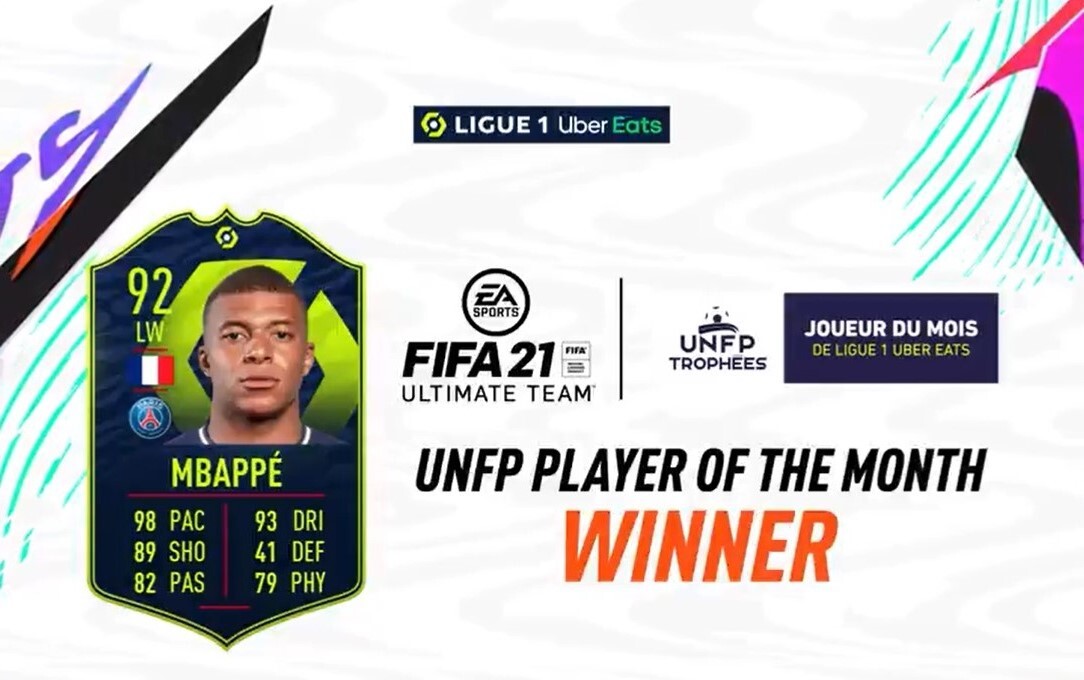 Fifa 21 kylian mbappe ligue 1 potm sbc solution