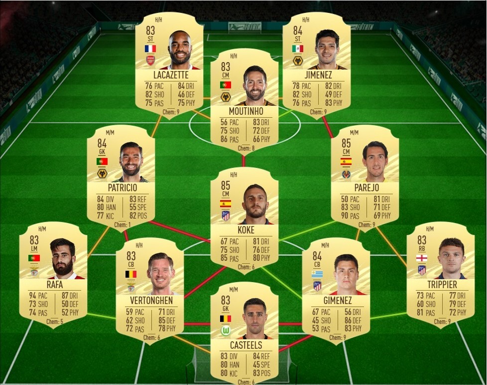 Fifa 21 kylian mbappe ligue 1 potm sbc team 1