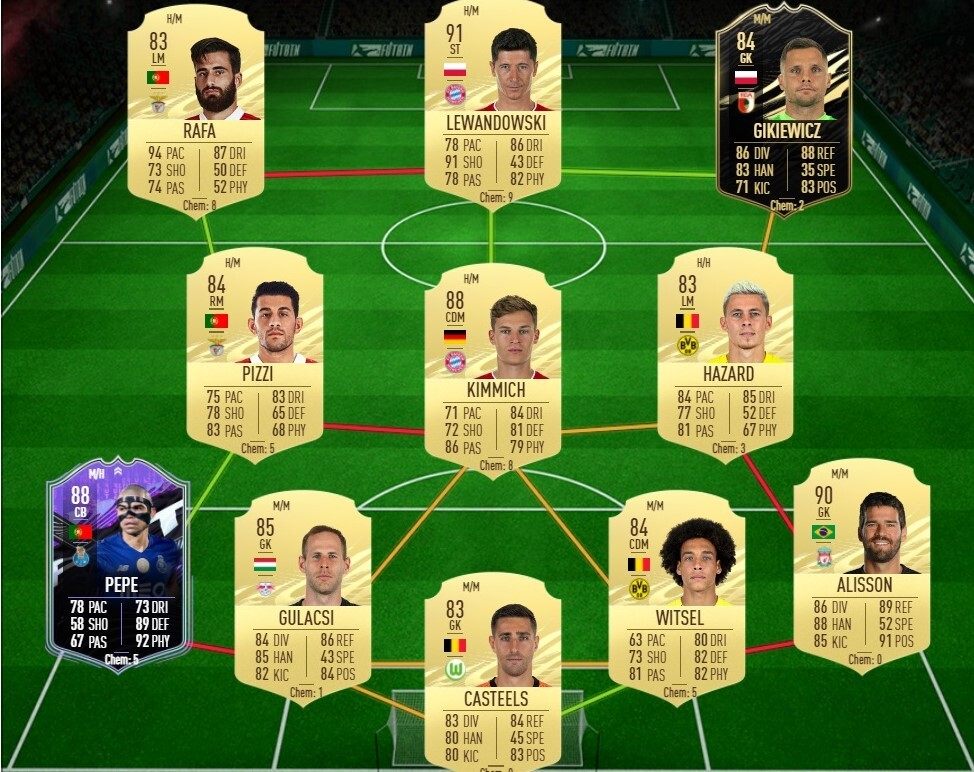 Fifa 21 kylian mbappe ligue 1 potm sbc team 4