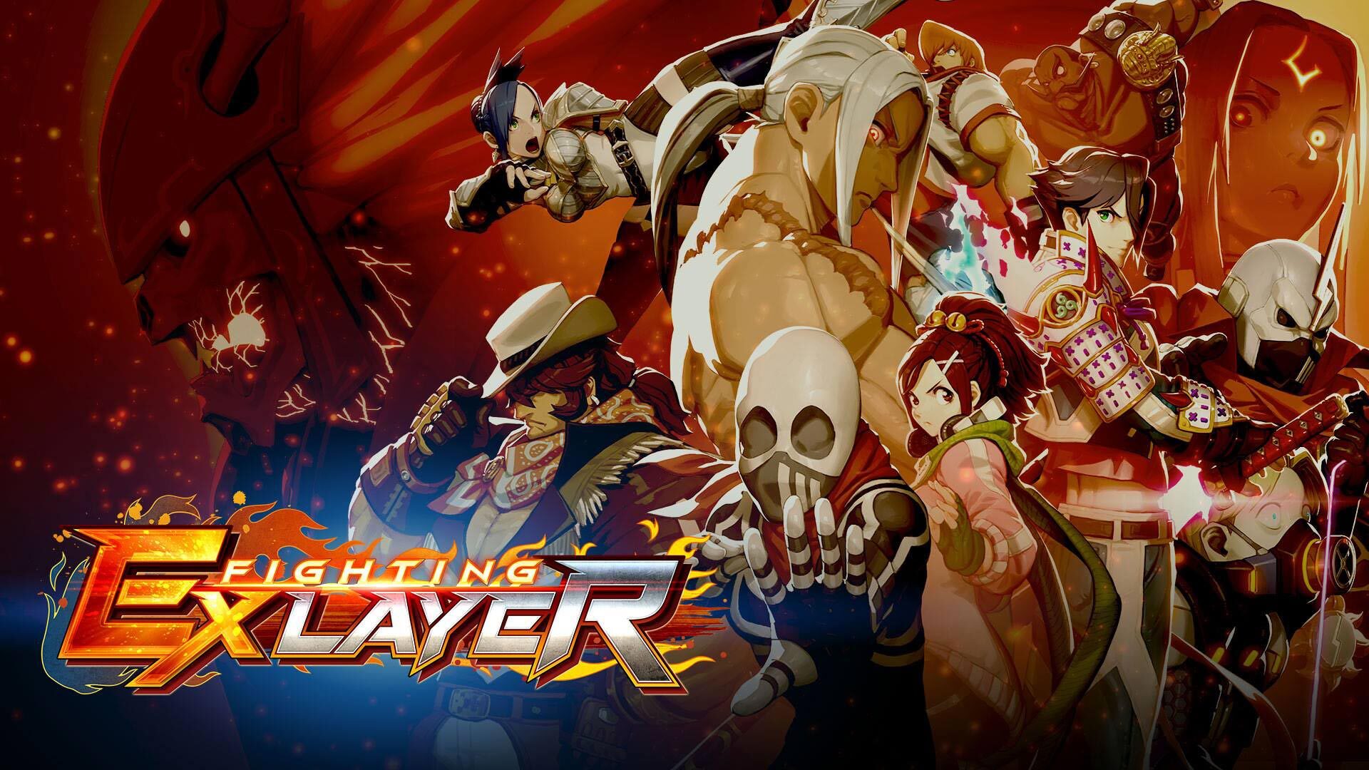 Fighting ex layer key art