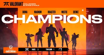 Fnatic valorant champions