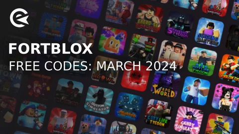 Fortblox codes march 2024