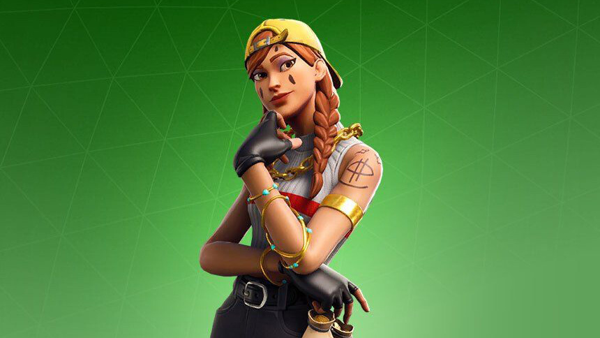 Fortnite aura skin cropped processed by imagy