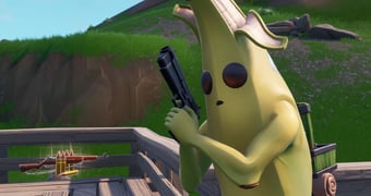 Fortnite banana with gun