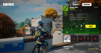 Fortnite bug waffen crafting