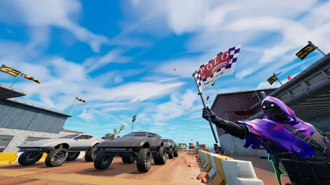 Fortnite car race mode