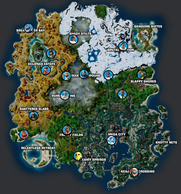 Fortnite NPC Locations: All Characters In Chapter 4… | EarlyGame