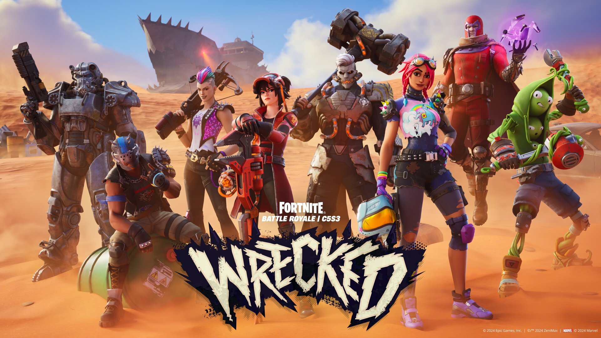 Fortnite, глава 5, сезон 3: Wrecked — новая карта, боевой пропуск, особенности игрового процесса и многое другое