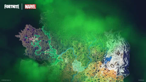 Fortnite chapter 5 season 4 map