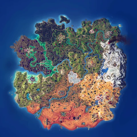 Fortnite chapter 5 season 4 map