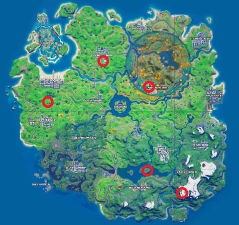 Fortnite chopper locations chapter 2 season 4