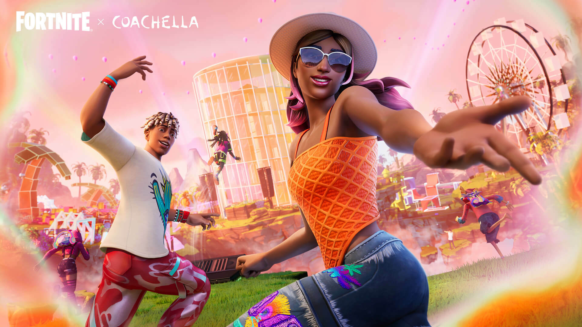 Fortnite x Coachella: новые скины, джем-песни и многое другое