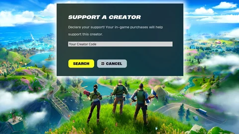 Fortnite creator code