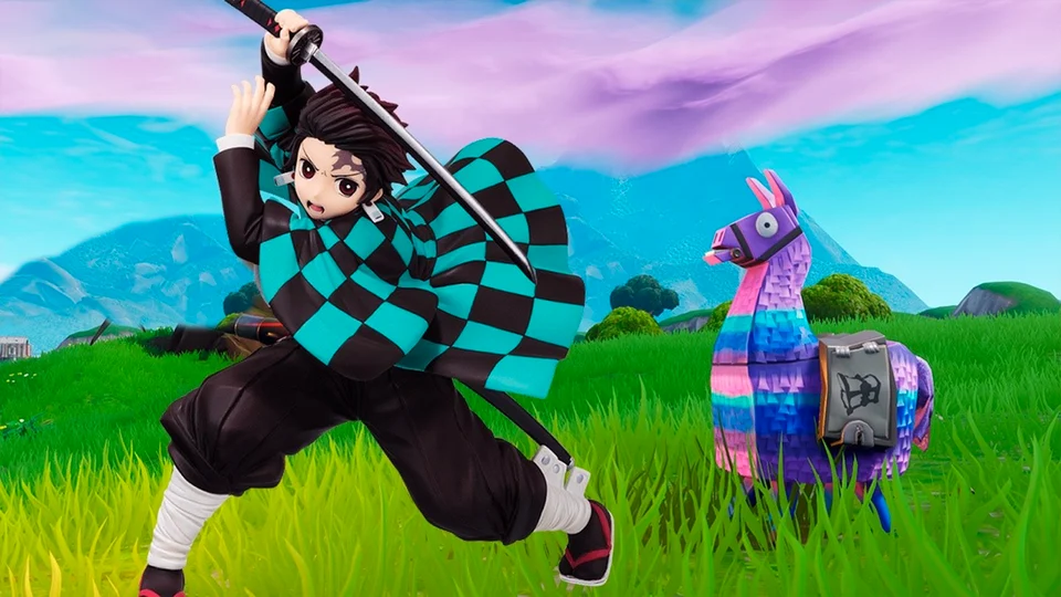 Tanjiro do Demon Slayer no fortnite? Itens desativados/ Novidades, Noticias  e Curiosidades do jogo. 