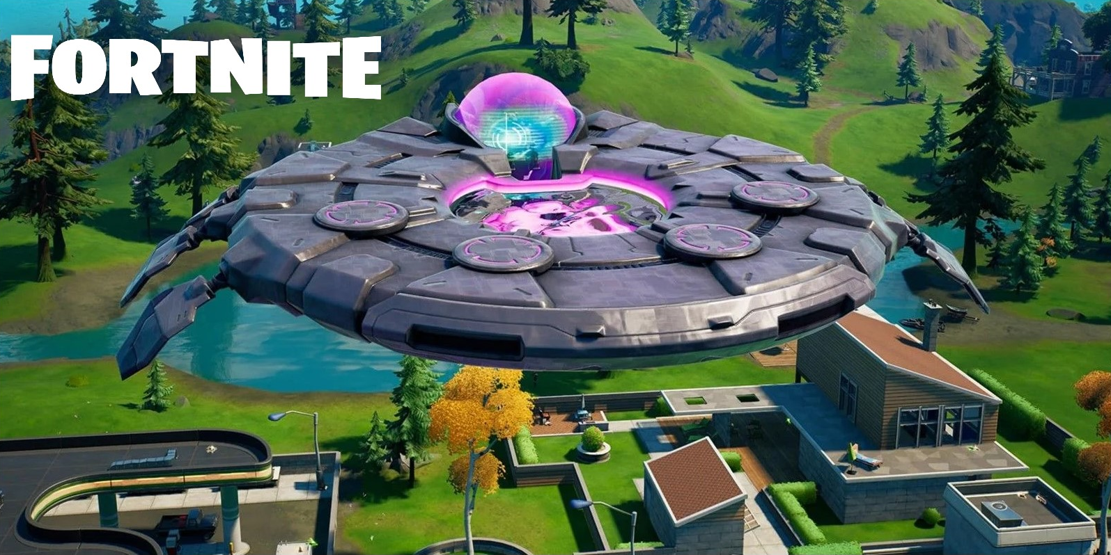 Fortnite enter ufo