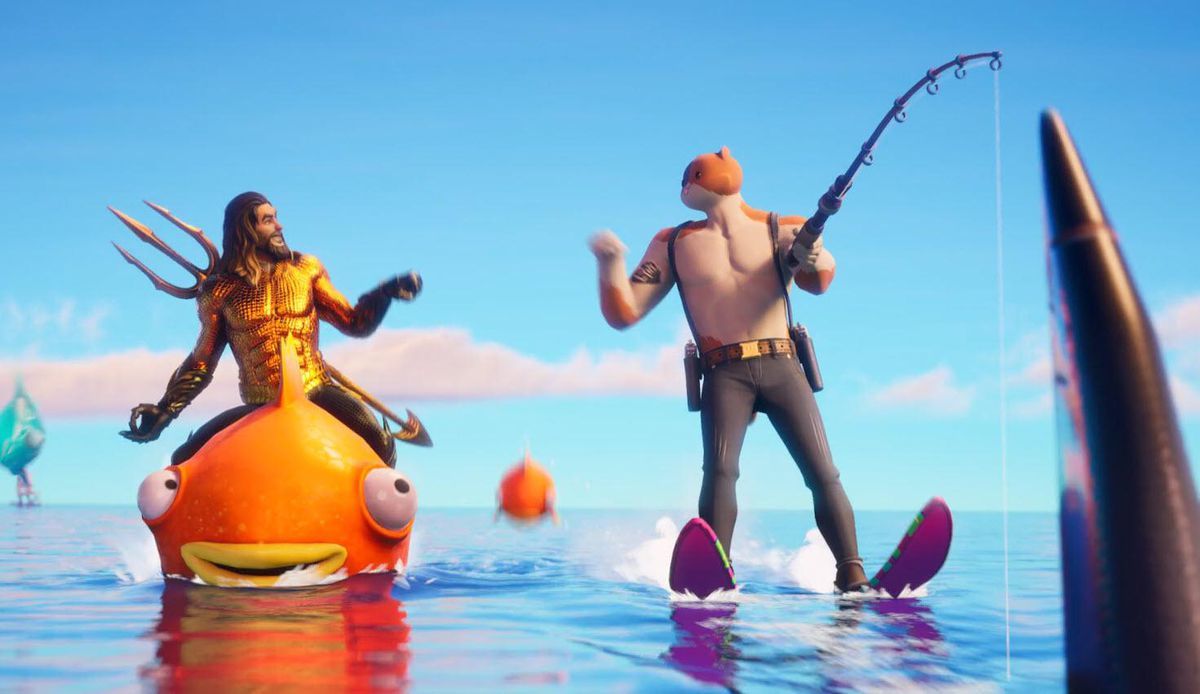 Fortnite fische