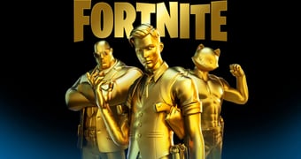 Fortnite golden skin