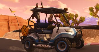 Fortnite golfwagen