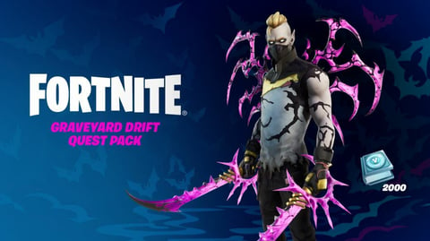 Fortnite graveyard quest pack