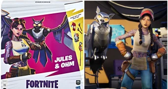 Fortnite hasbro jules ohn toy collaberation