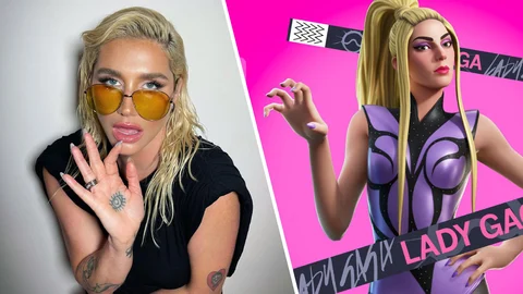 Fortnite kesha lady gaga