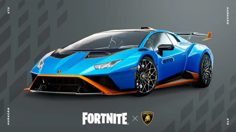 Fortnite lamborghini huracan sto car body