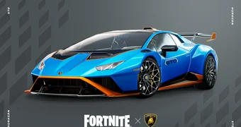 Fortnite lamborghini huracan sto car body