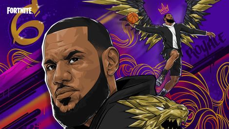 Fortnite lebron james loading screen