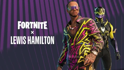 Fortnite lewis hamilton icon series