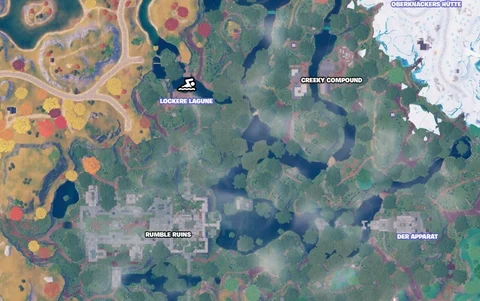 Fortnite lockere lagune location