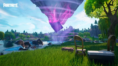 Fortnite loot lake og cube