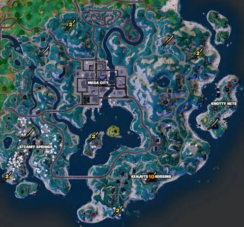 Fortnite map