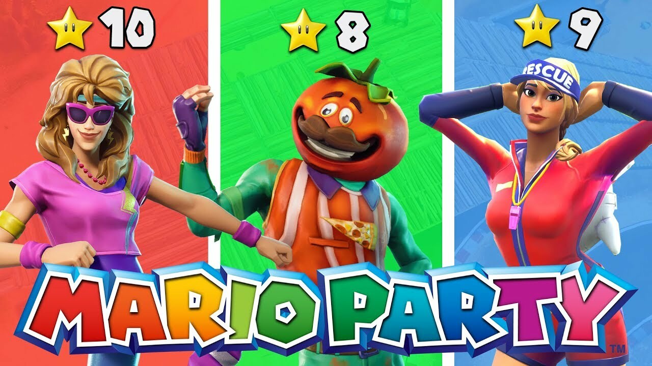 Fortnite: лучшие коды карт Mario Party