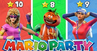 Fortnite mario party