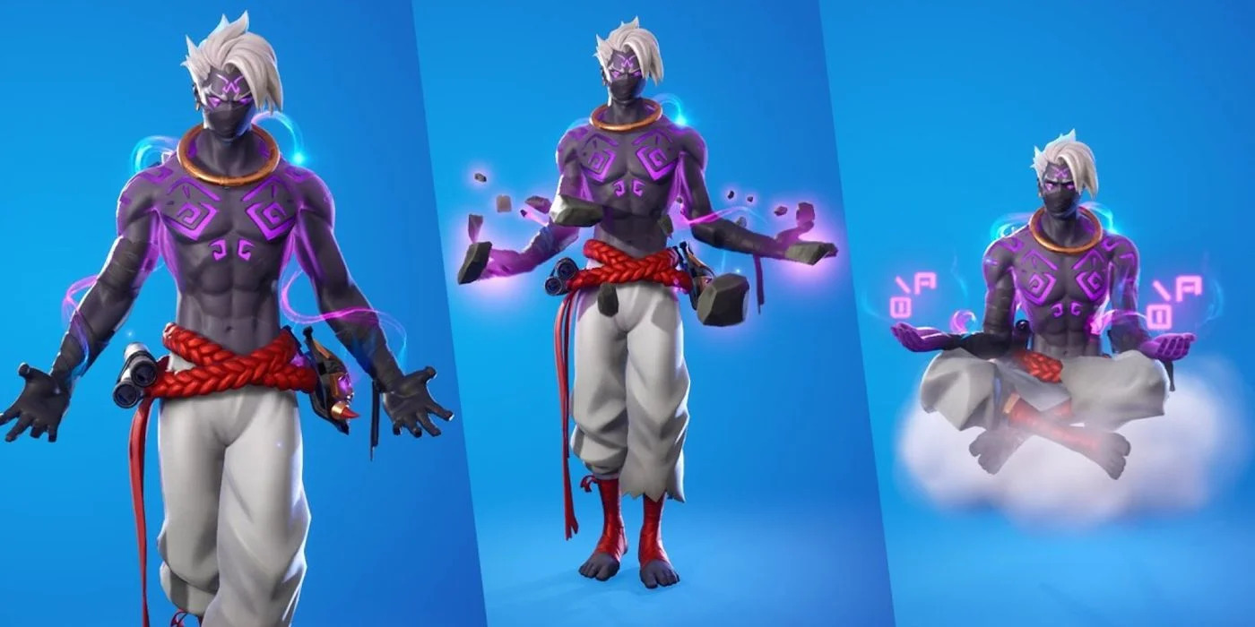 Fortnite most played skins raz