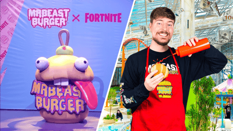 Fortnite mr beast burger